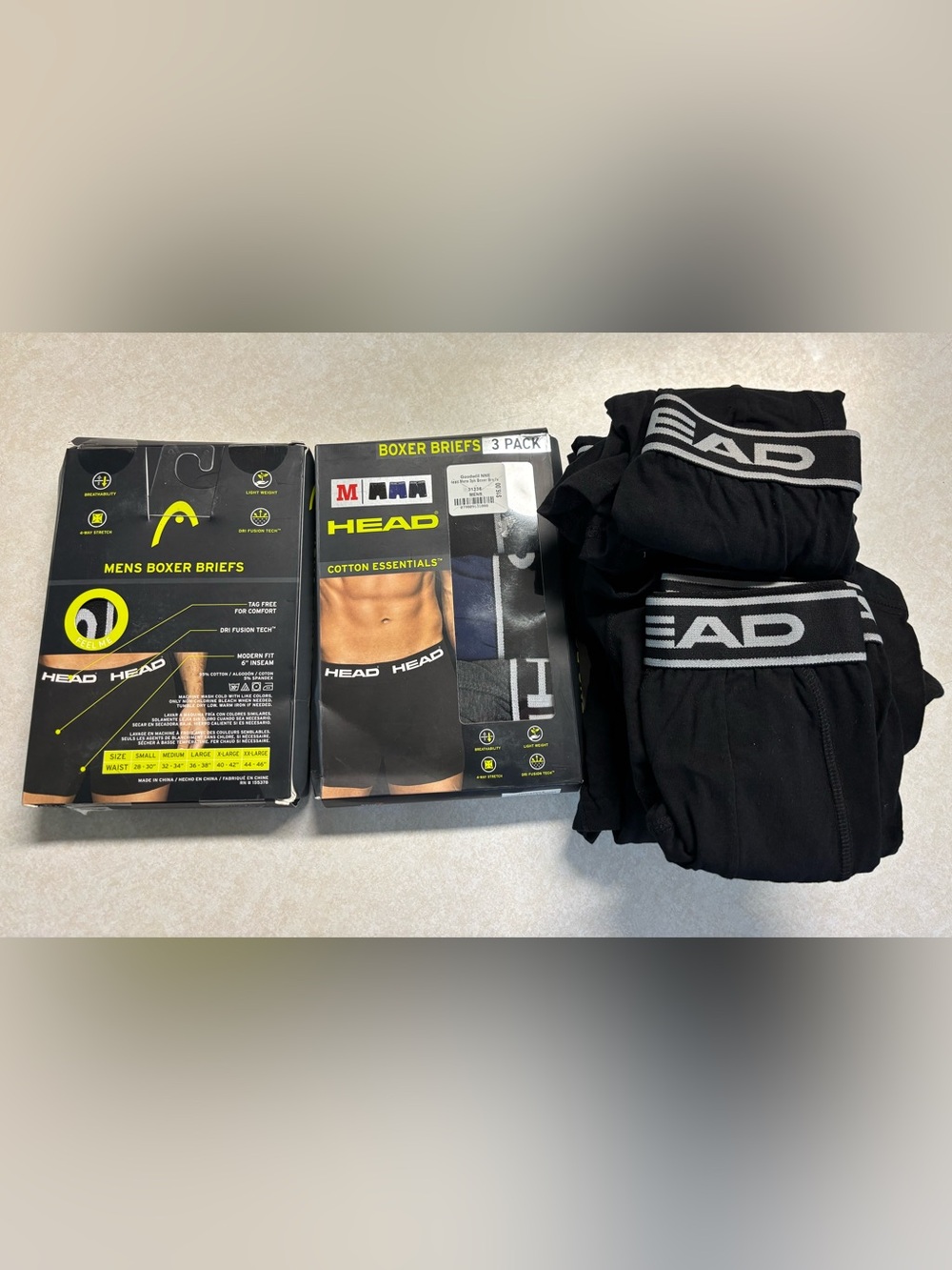 Men’s cotton boxer brief